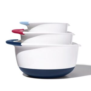 Set x3 bols con asas de colores