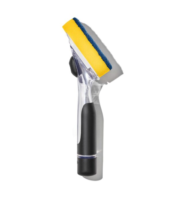 Limpiador de platos con dispensador de jabón