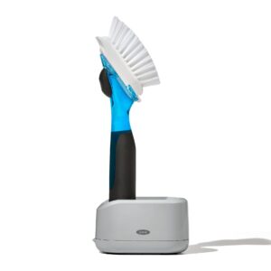Set de cepillos para platos con dispensador de jabón