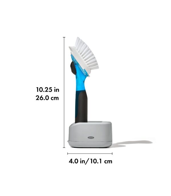 Set de cepillos para platos con dispensador de jabón - Imagen 6