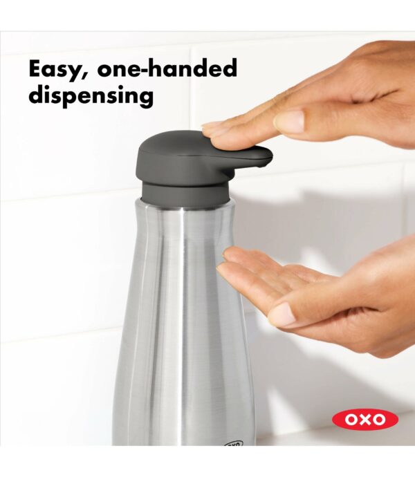 Dispenser de jabón de acero inoxidable - Imagen 2