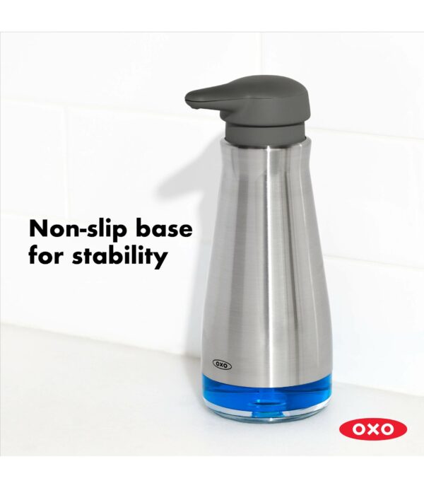 Dispenser de jabón de acero inoxidable - Imagen 4
