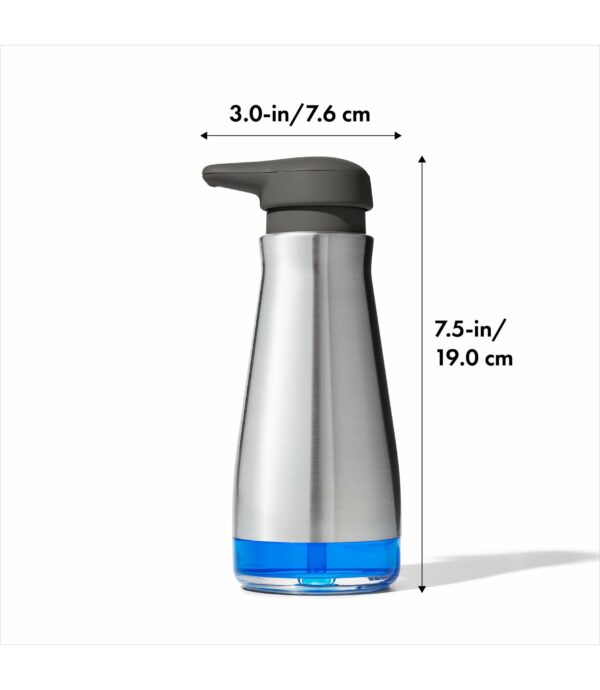 Dispenser de jabón de acero inoxidable - Imagen 5