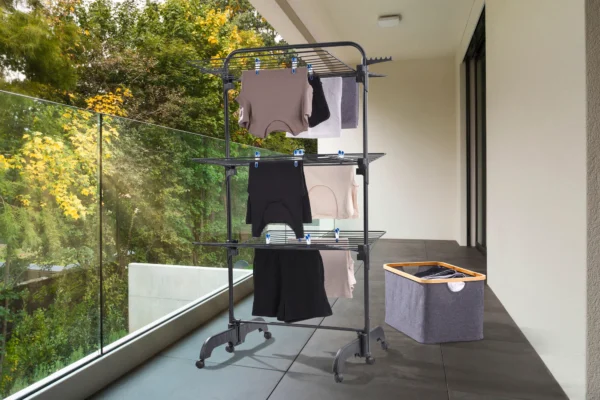 Tender torre Comfort Tower 420 Black para 4 cargas de lavadora - Imagen 3