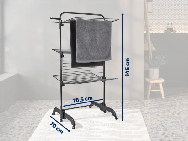 Tender torre Comfort Tower 420 Black para 4 cargas de lavadora - Imagen 4
