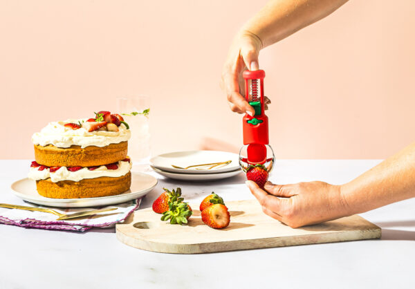 Despellejador de frutillas HULLAPIT - Imagen 2