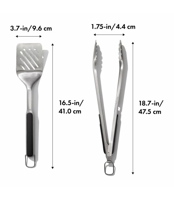 Set parrillero OXO pinza y espátula - Imagen 5