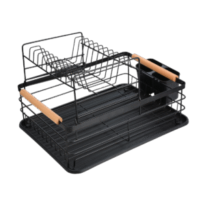 Escurridor de platos dos niveles