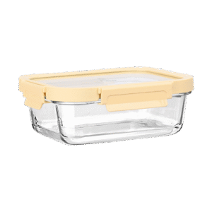 Hermético de vidrio con tapa de plástico 1050ml